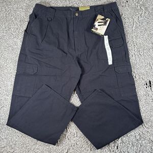 5.11 Tactical Original Cargo Pants Men's Size 42x30 Navy Blue Fire Utility NWTS